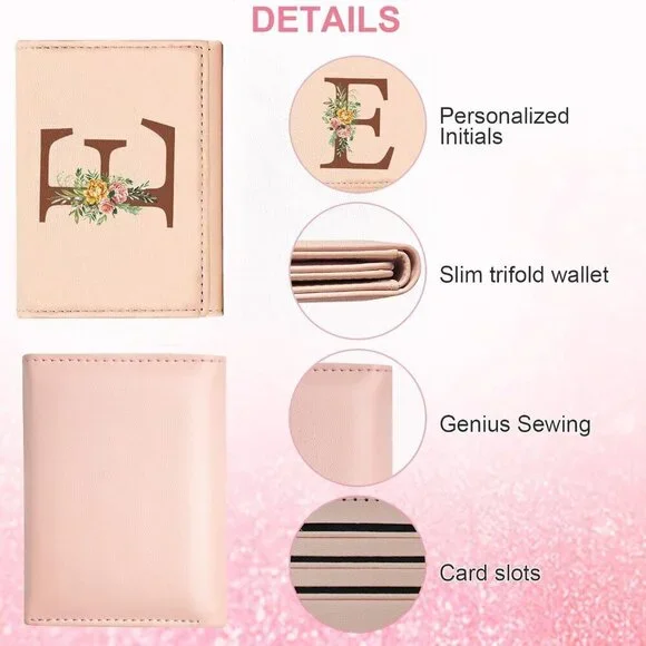 Girls Women Leather Card Wallet Small Purse Cute Mini Pocket Holder Gift - Picture 5 of 7